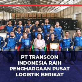 PT Transcon Indonesia Raih Penghargaan Pusat Logistik Berikat Terbaik PT Transcon Indonesia Raih Penghargaan Pusat Logistik Berikat Terbaik